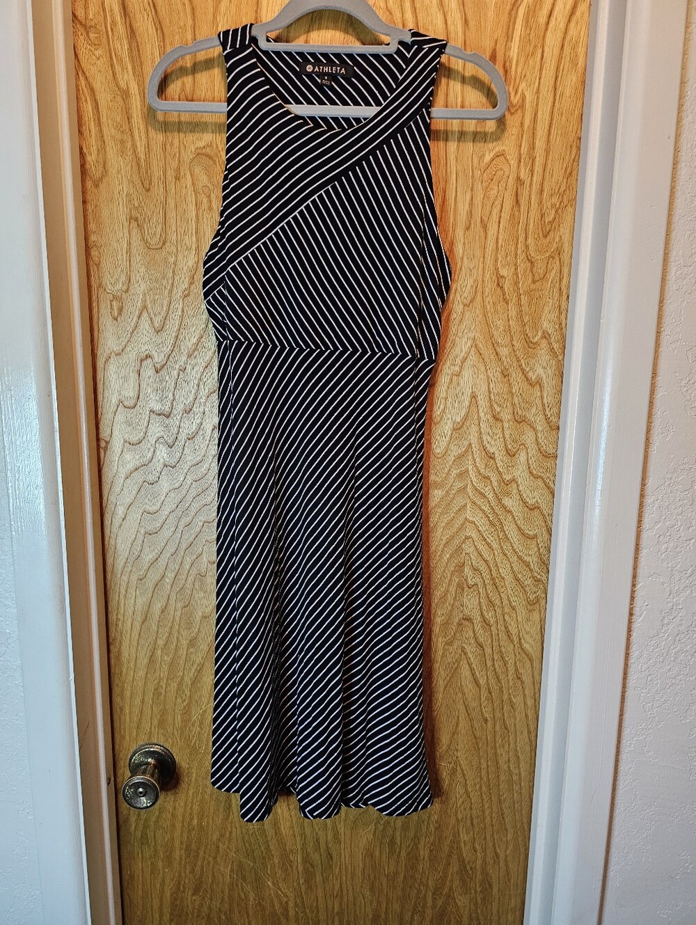 Athleta Santorini Striped Dress